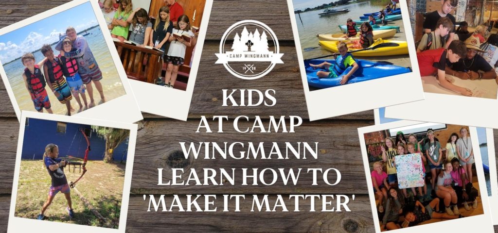 Kids at Camp Wingmann Learn How to ‘Make It Matter’