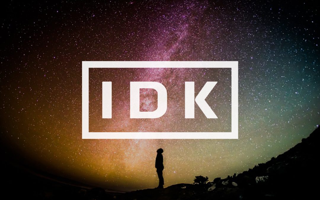 IDK, youth bible study
