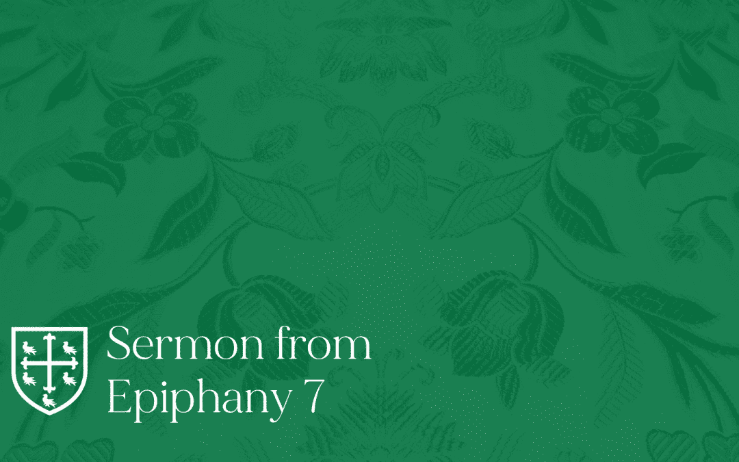 Epiphany 7 – Sermon