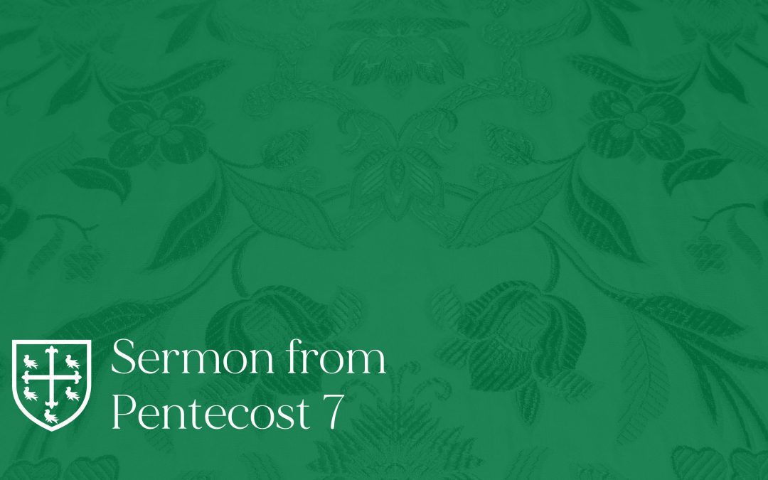 Pentecost 7 – Sermon